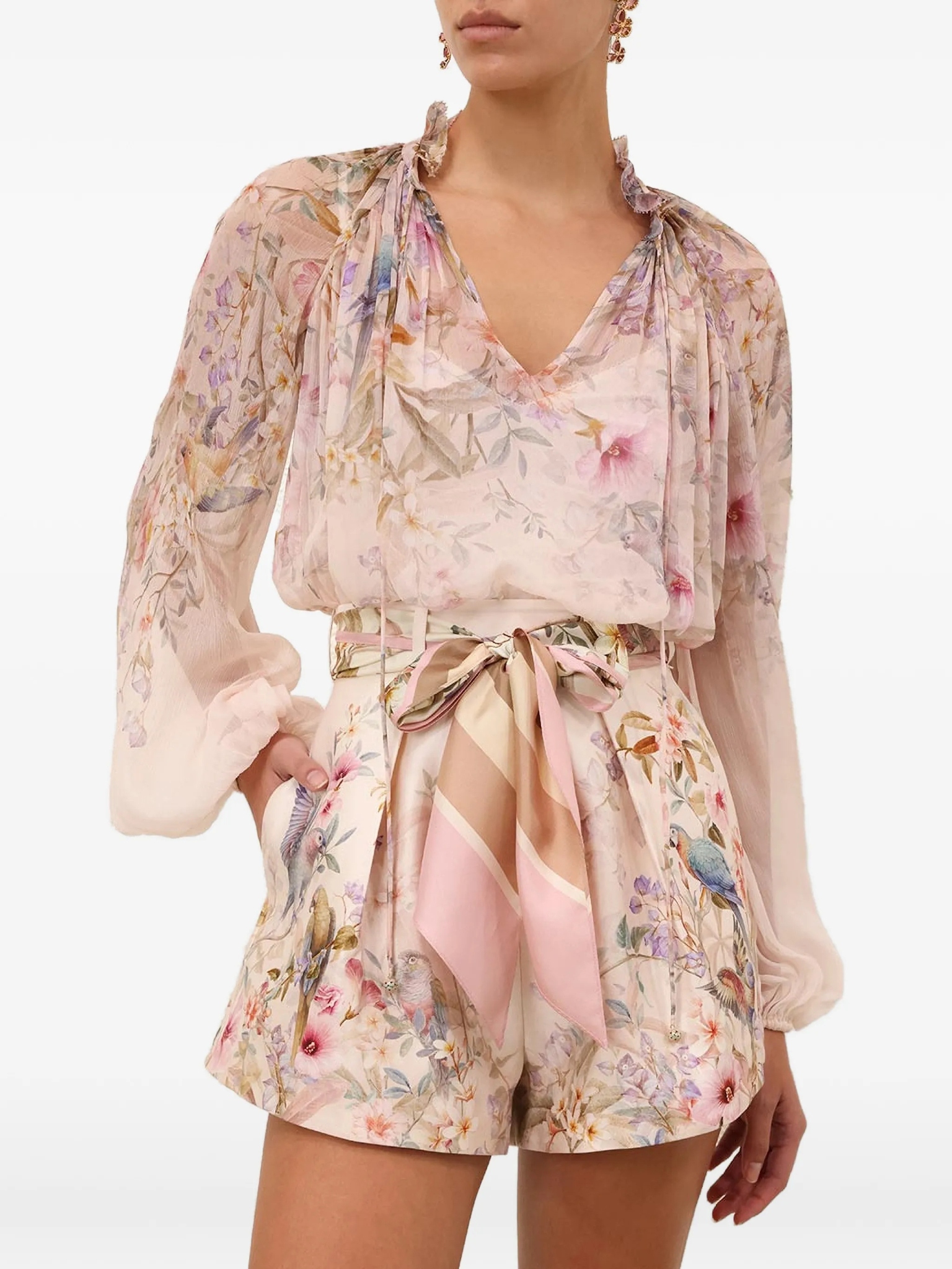 [Zimmermann] Blouse SS26 0991TC261CRMAV