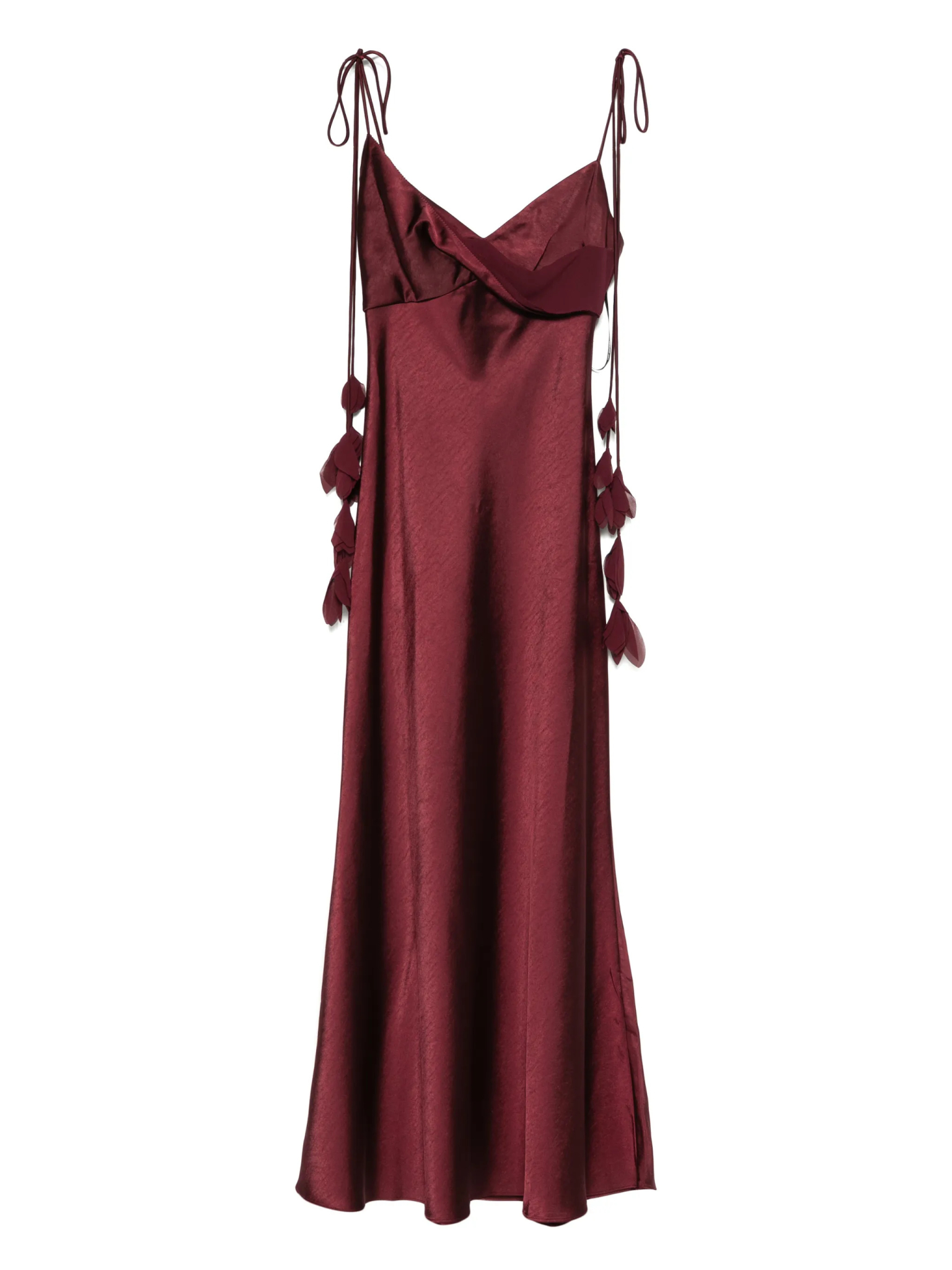 [SELF PORTRAIT] Sleeveless dress SS26 RS26218MBUBURGUNDY