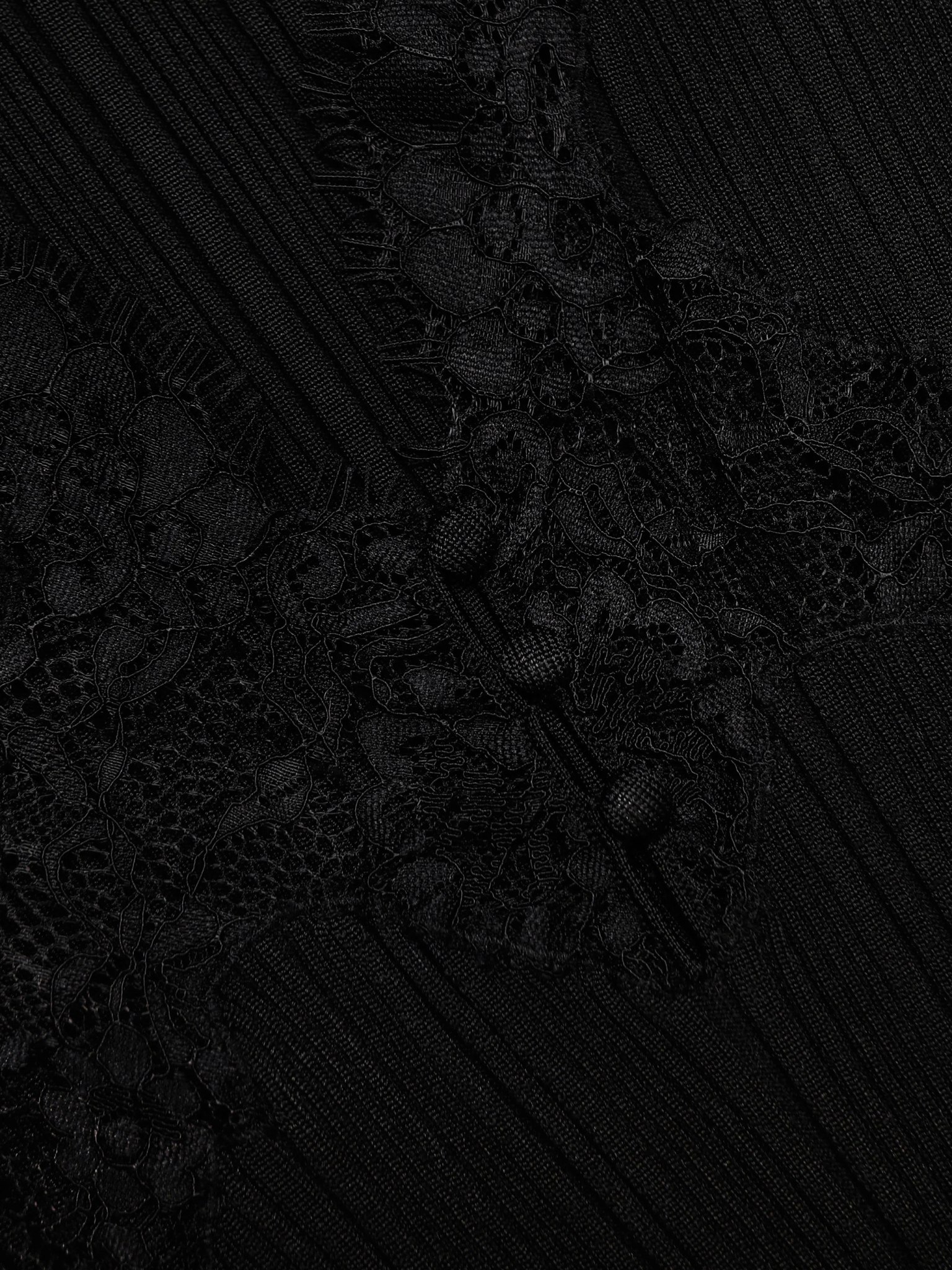 [SELF PORTRAIT] T-shirts Long Sleeve SS26 RS26176TBBBLACK