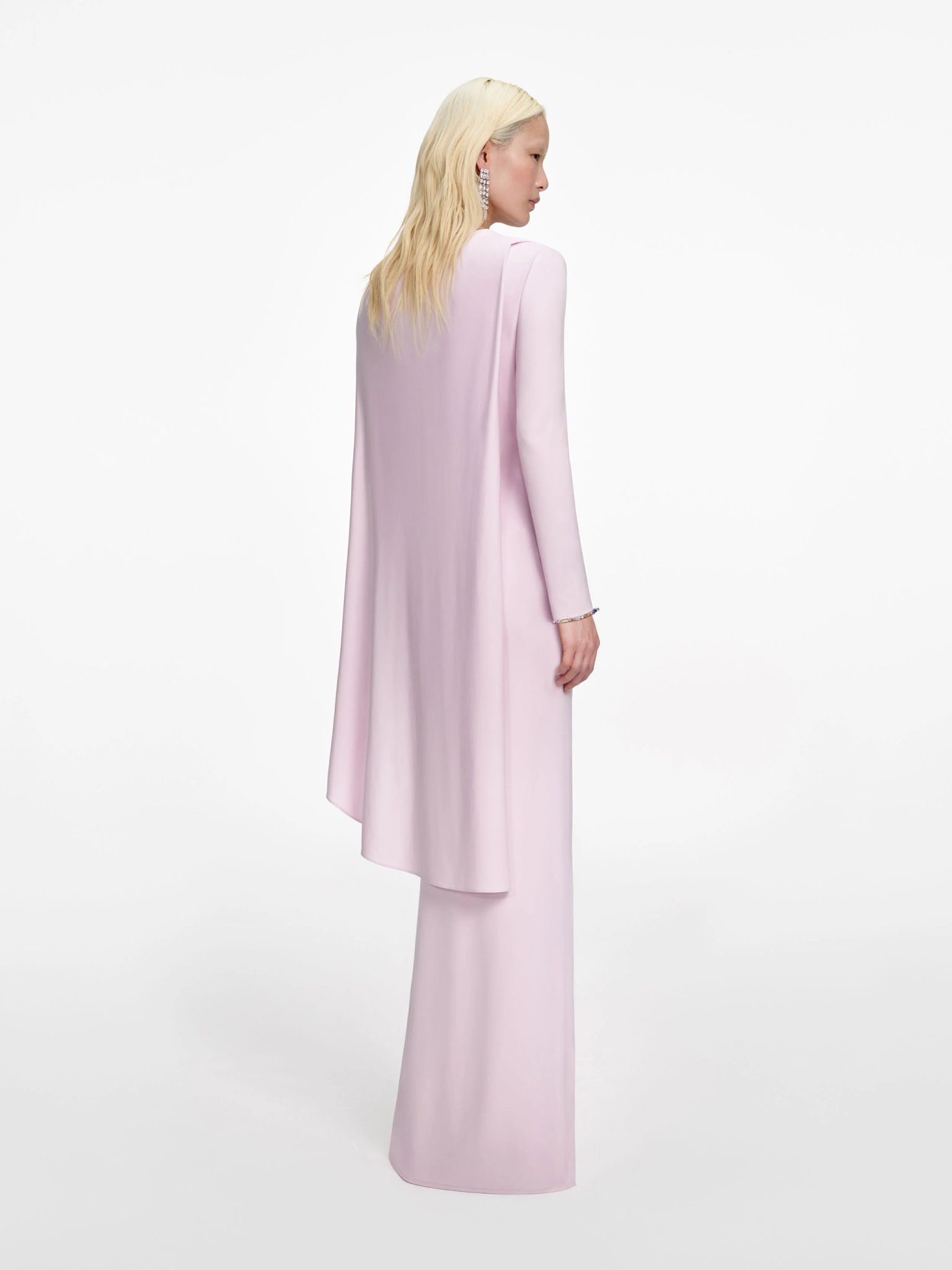 [SELF PORTRAIT] Long sleeve dress SS26 RS26505XPPINK