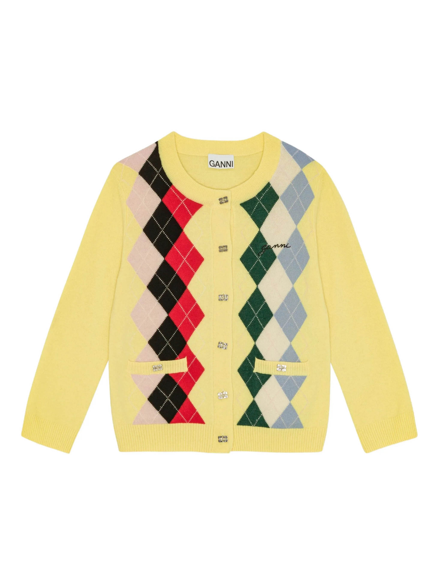 [GANNI] Cardigan FW25 K2533122