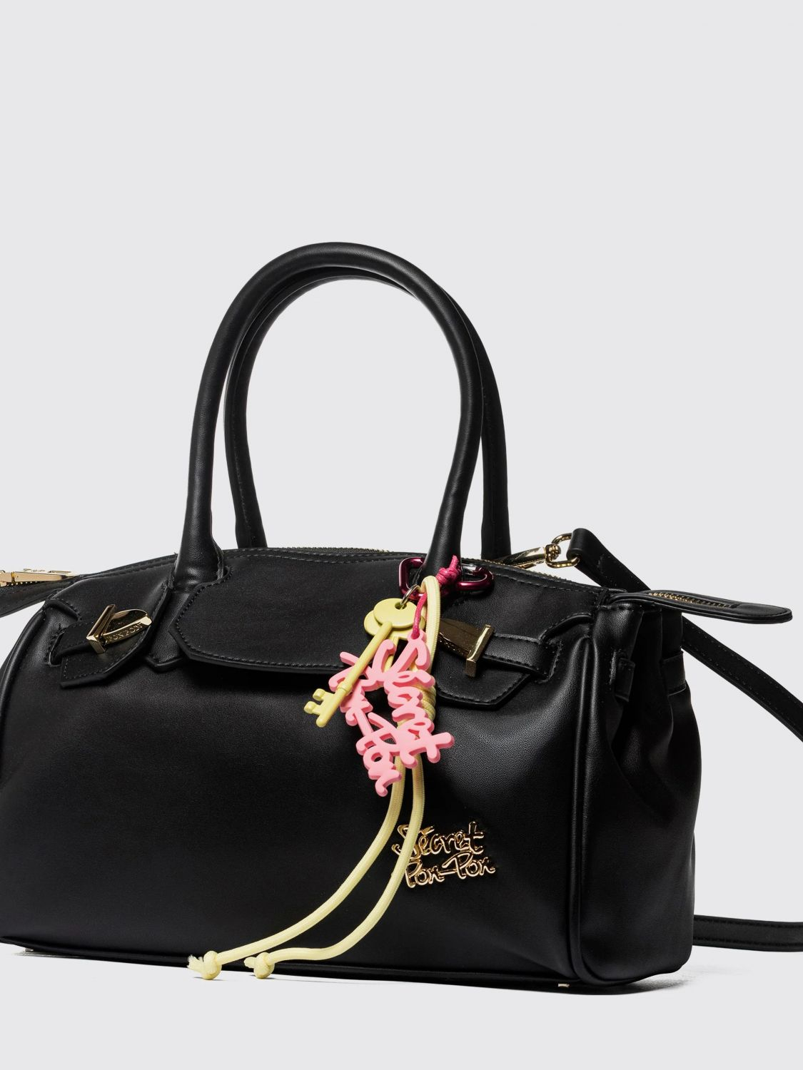 [SECRET PON-PON] Bag SS26 ALEXANDRA S Black