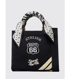[SECRET PON-PON] Bag SS26 SAINT TROPEZ BAG S Black Route