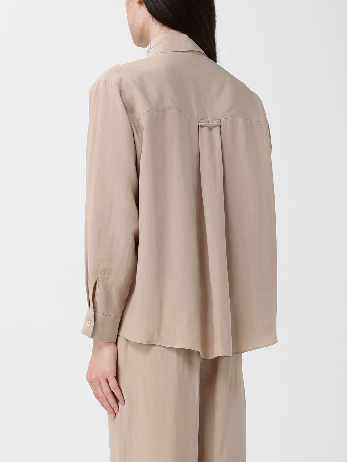 [HANITA] Shirts Long Sleeve SS26 HC6934584 BEIGE