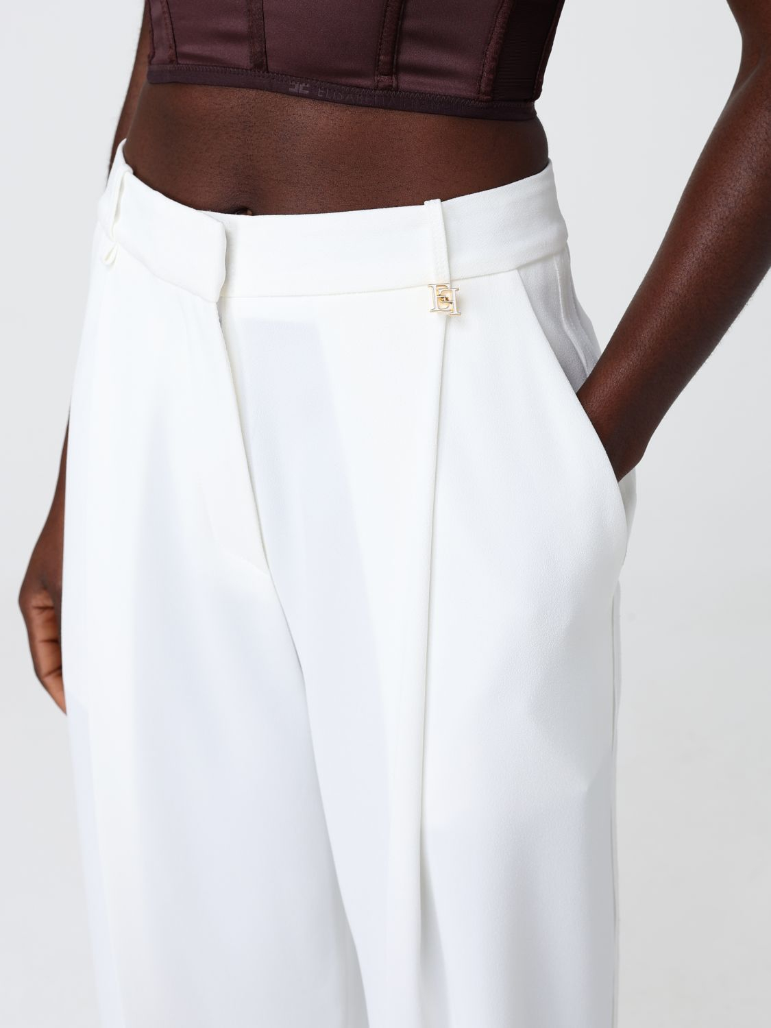 [ELISABETTA FRANCHI] Trousers SS26 PAI67 E84
