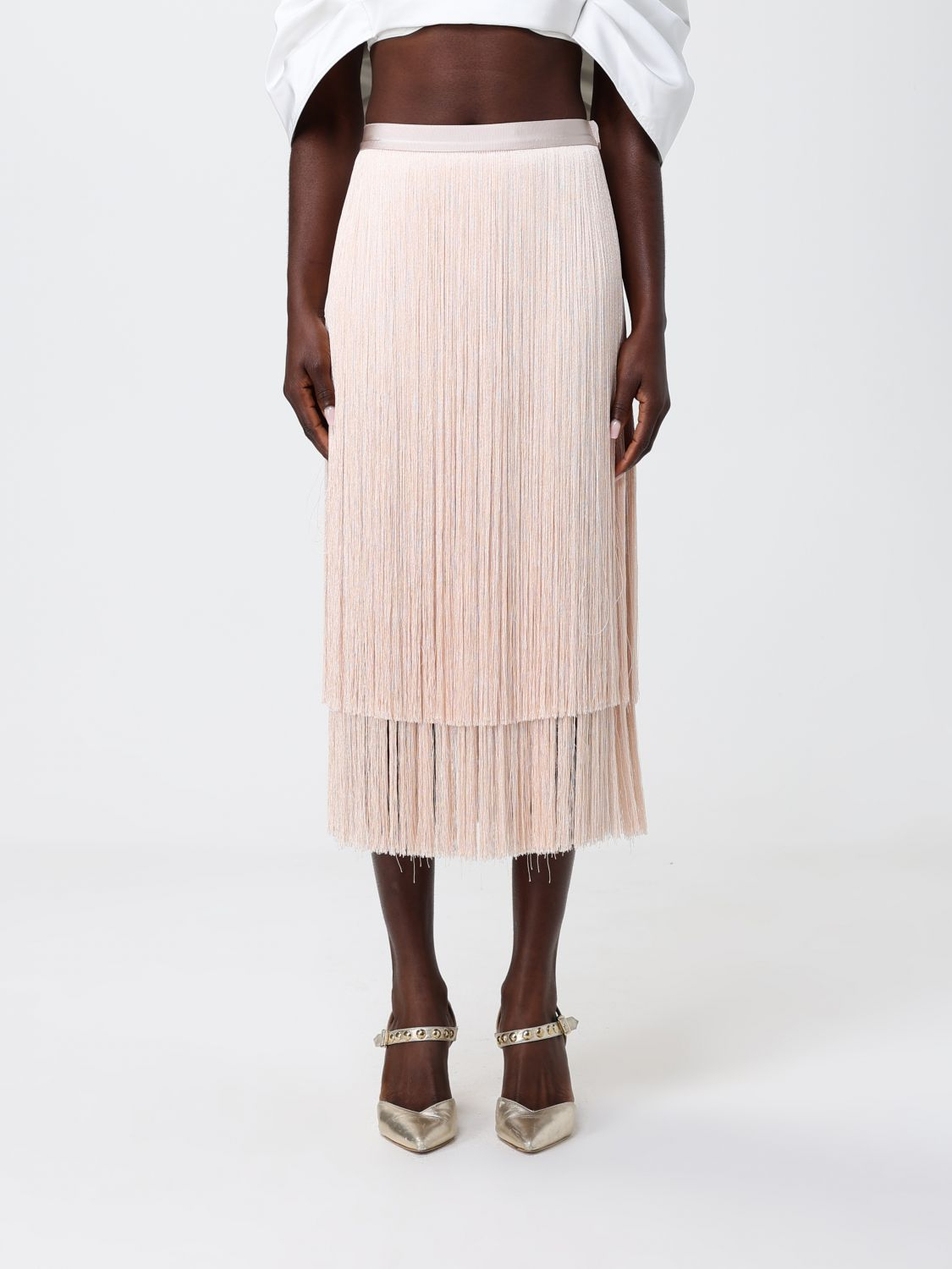 [ELISABETTA FRANCHI] Long skirt SS26 GO19663E2 EA1