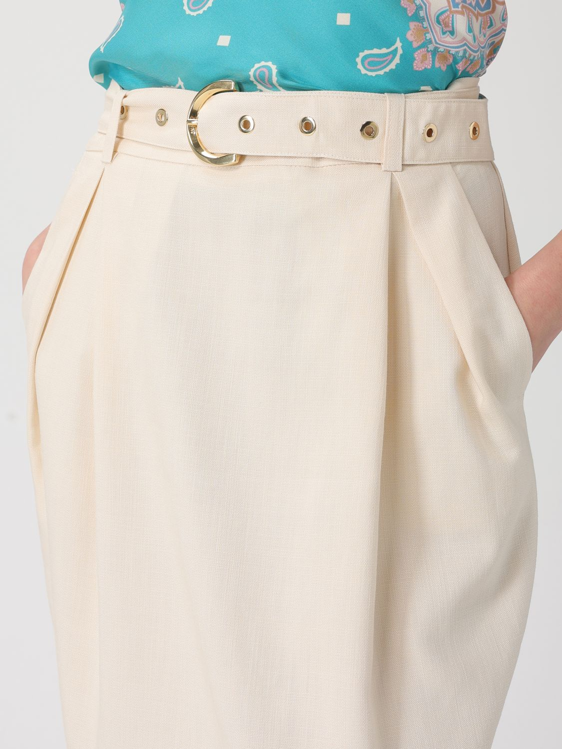 [PINKO] Midi skirt SS26 106449A2W6 C00