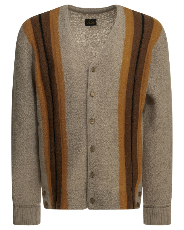 [Needles] Cardigan SS26 SX456A-Taupe