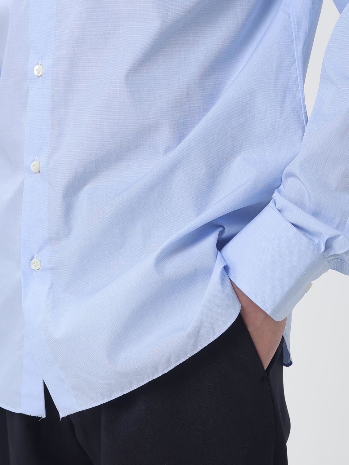 [Luigi Borrelli] Shirts Long Sleeve SS26 PS10162 17
