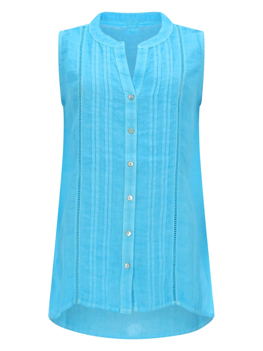 [120% LINO] Shirts Sleeveless SS26 33ALIW1PKT_0000115S00022