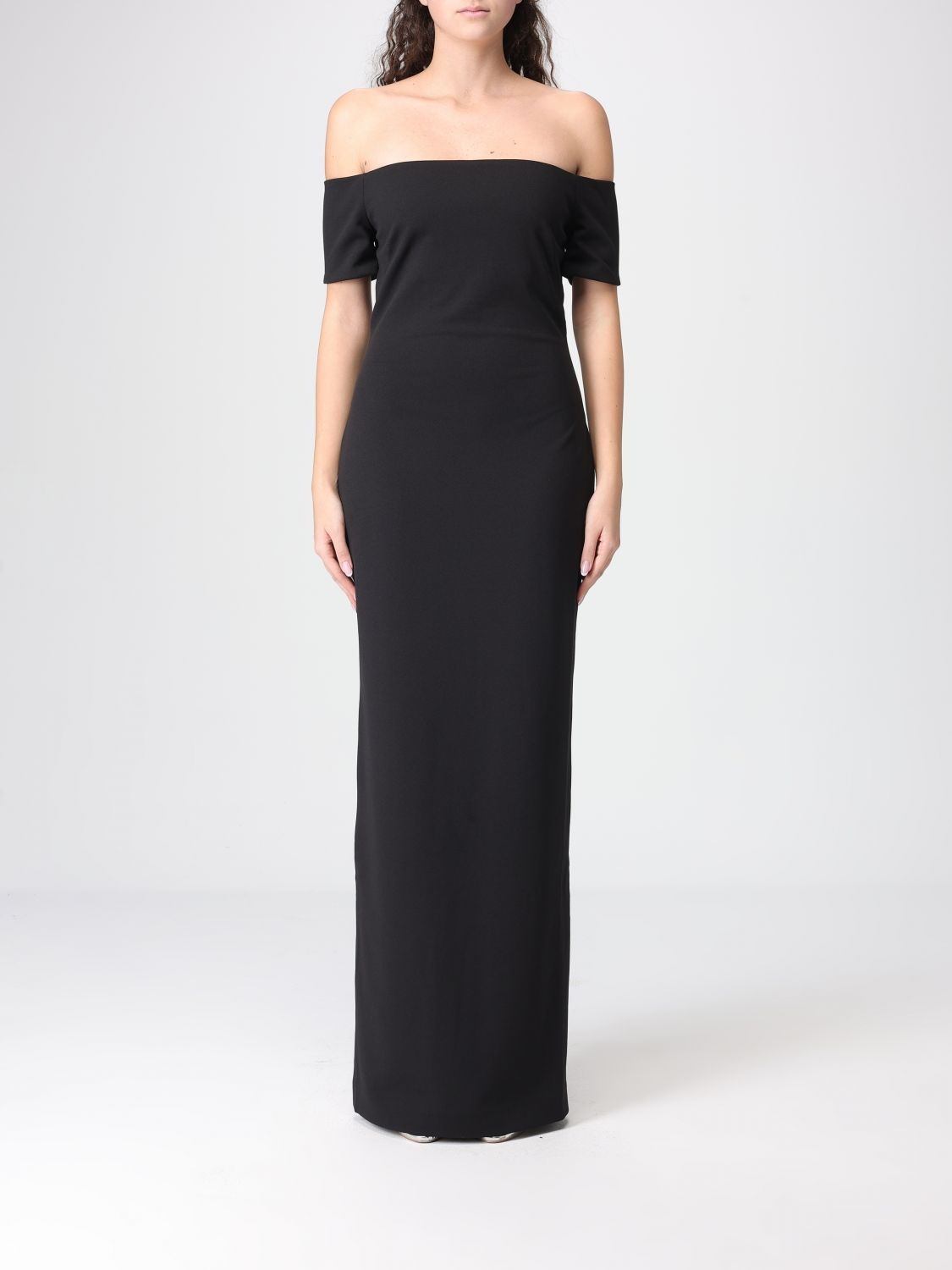 [Solace London] Sleeveless dress SS26 OS46026 BLACK