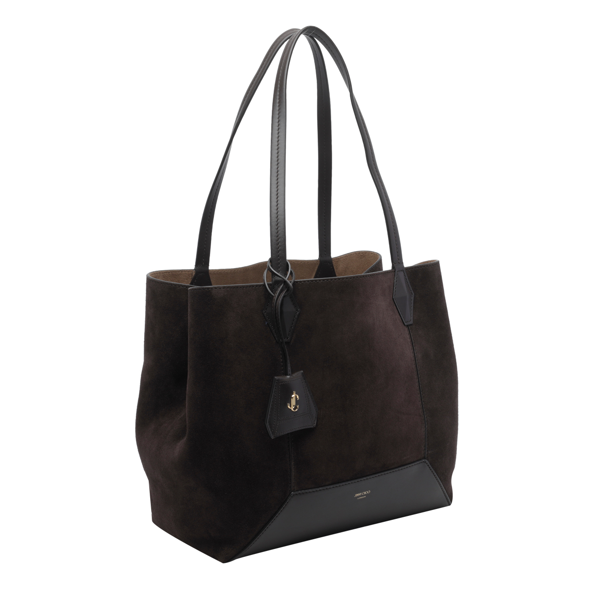 [Jimmy Choo] Tote bag FW26 DIAMOND TOTE/MSUECOFFEE/GOLD