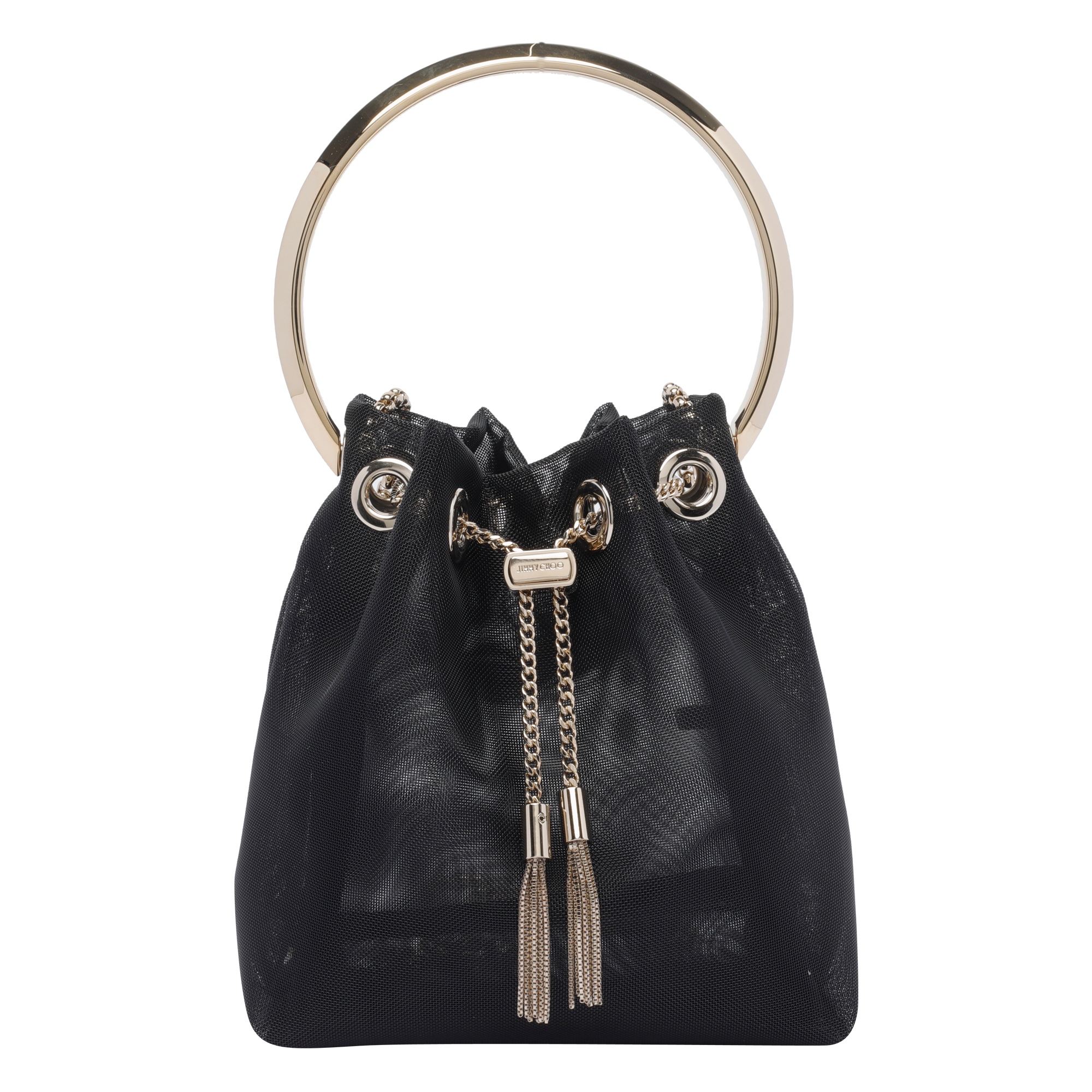 [Jimmy Choo] Tote bag FW26 BON BONGIKBLACK/LIGHT GOLD