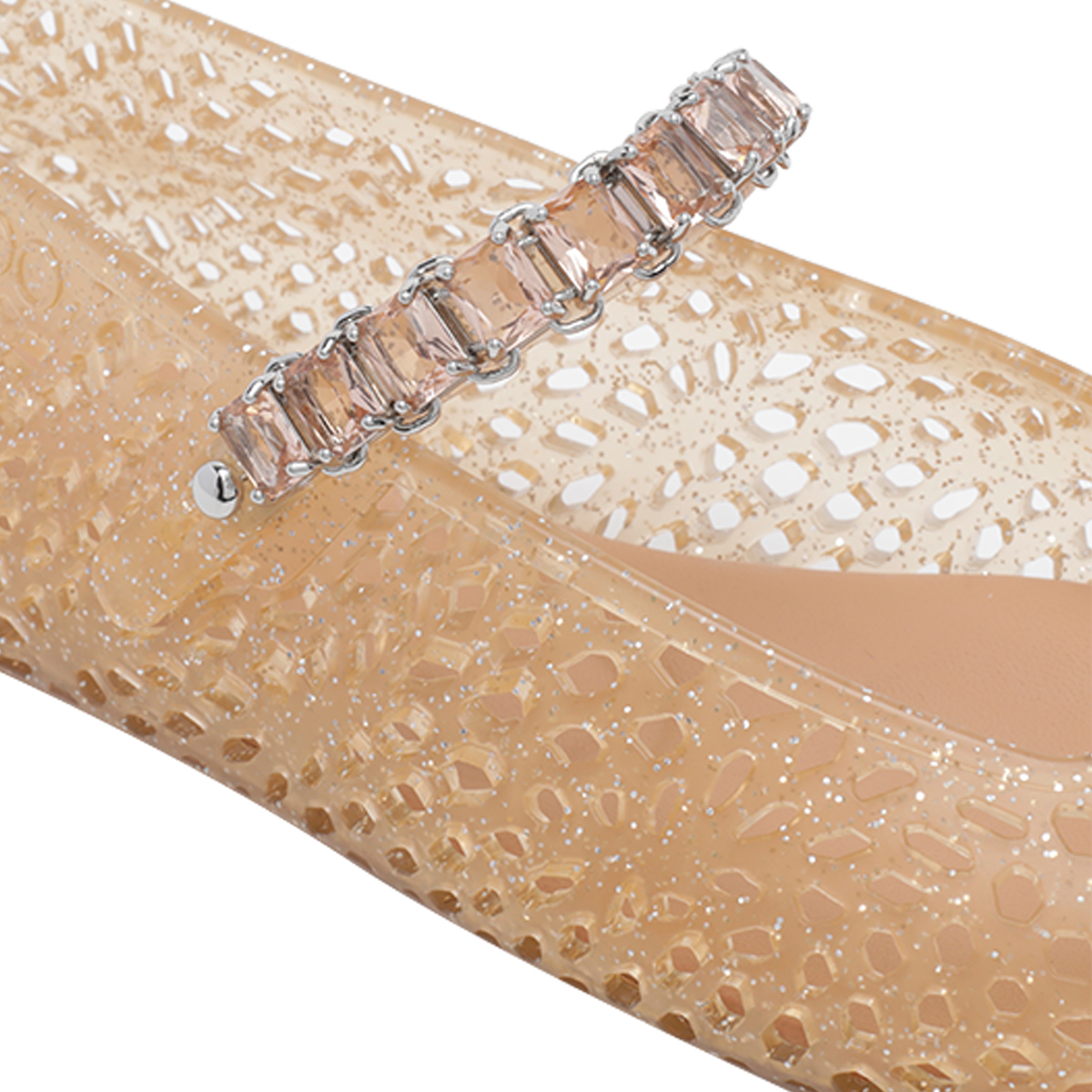 [Jimmy Choo] Flat shoes FW26 THE JELLYNTXLIGHT TOFFEE
