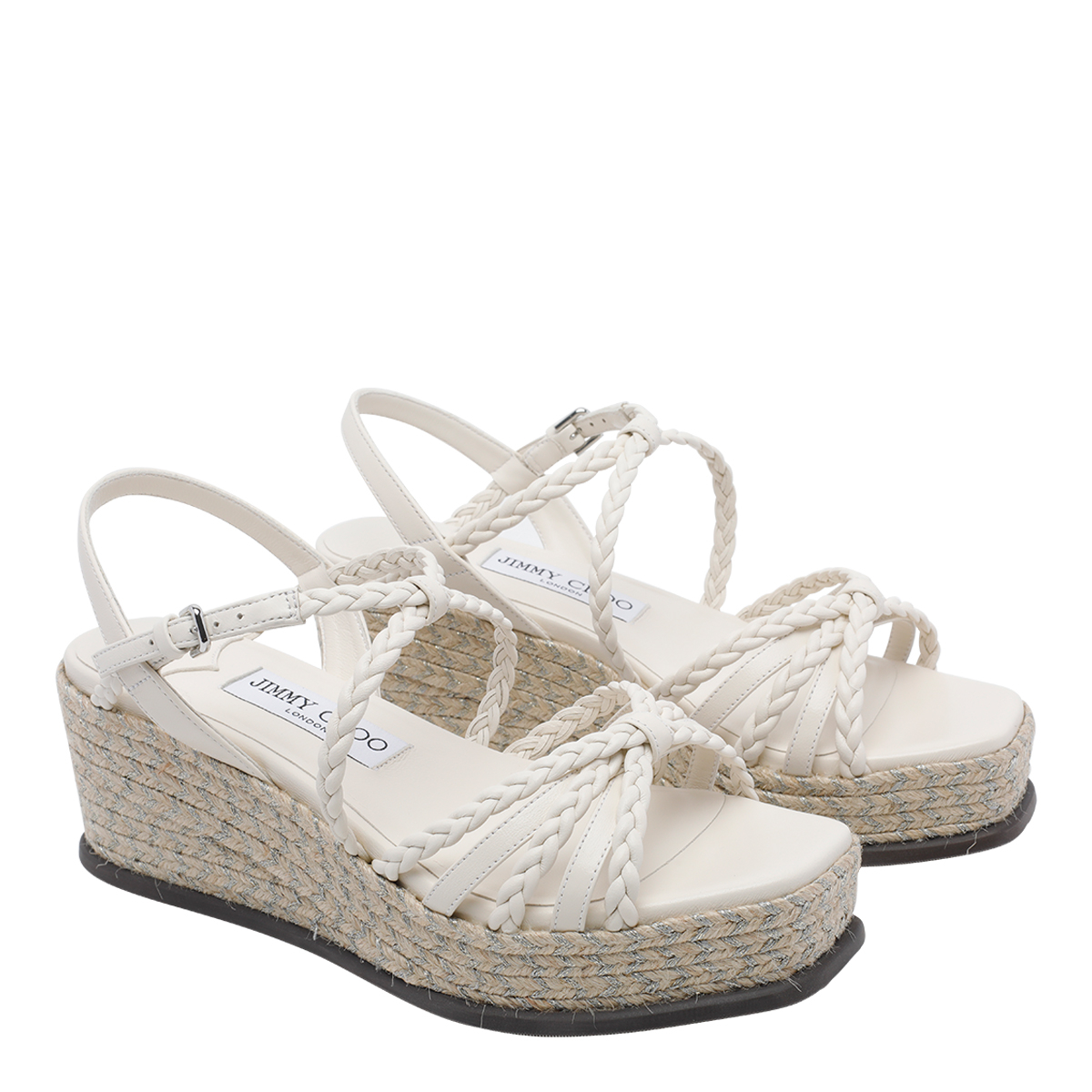 [Jimmy Choo] Sandals FW26 NYRA 60ZKQLATTE/NATURAL