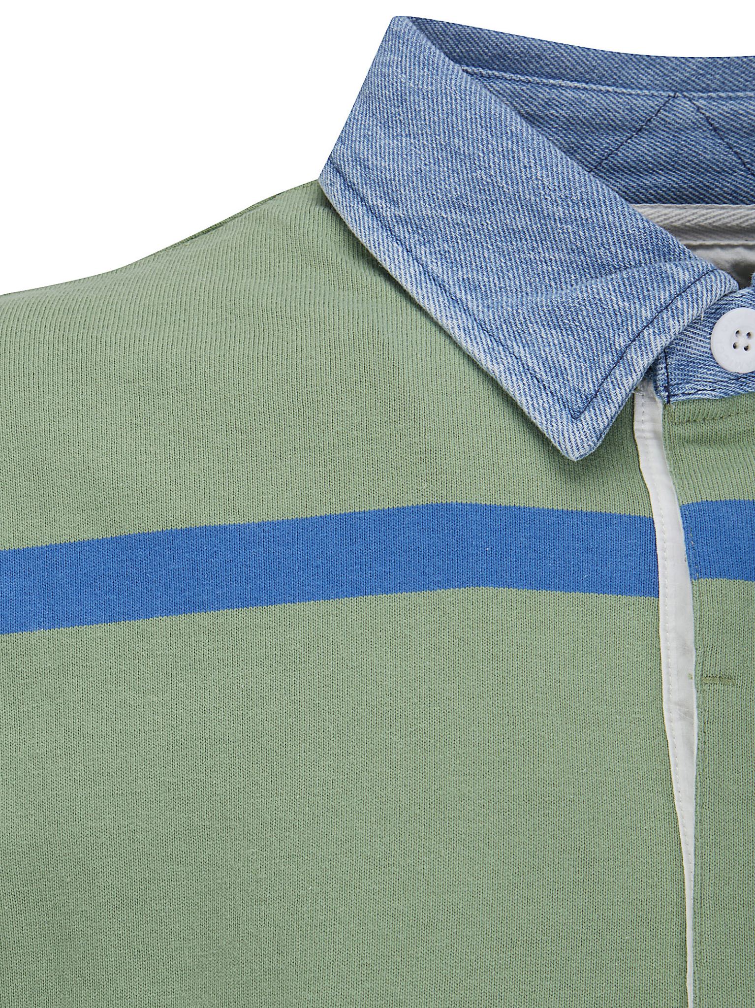 [GRAMICCI] Shirts Long Sleeve SS26 G6SMJ059 OLIVE/BLUE