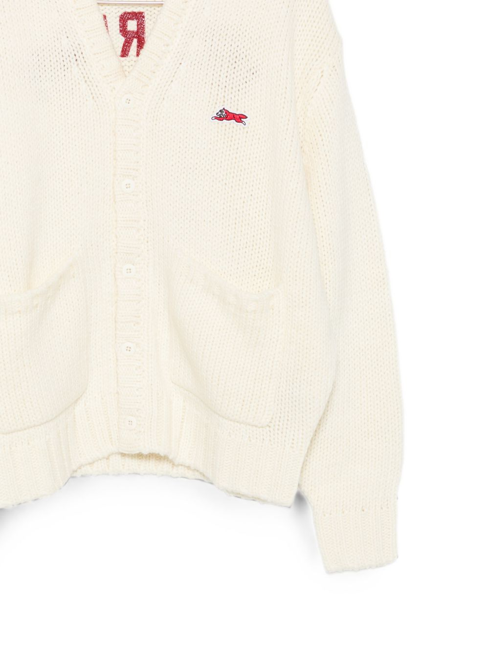 [ICECREAM] Cardigan FW26 ICKN26226ECRU