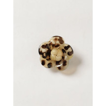 [ALLUJEWELS] Brooch SS26 SPILLE FIORE CORNO UNICO