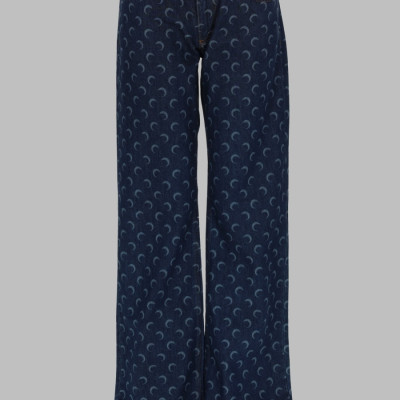[MARINE SERRE] Jeans SS26 WPA180A_RDEN0002BL80