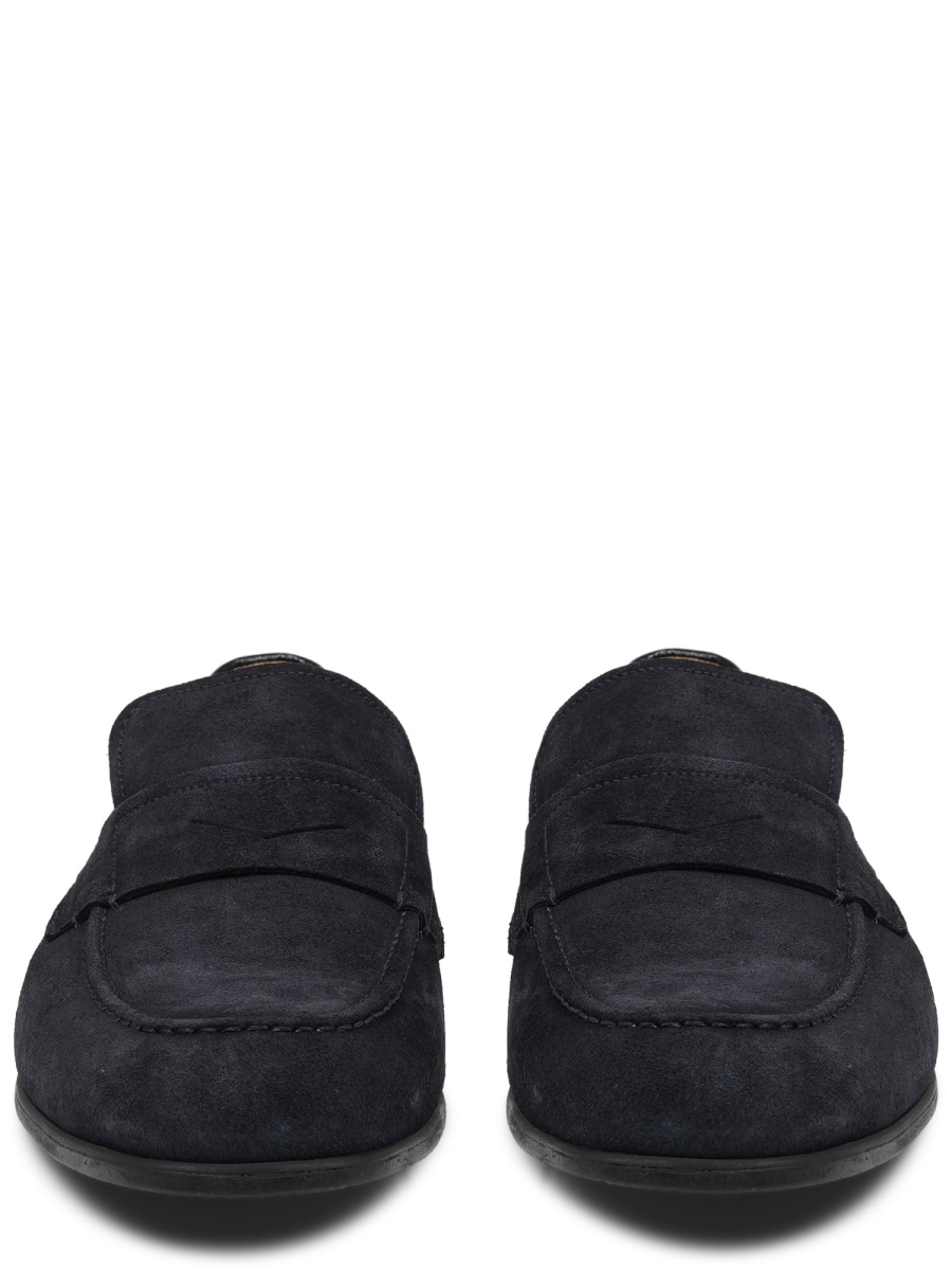 [MILLE885] Loafer SS26 GIGLIO_VELOURDEEPNAVY