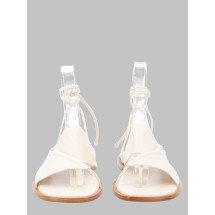 [HEREU] Sandals SS26 CLALSSWFS26.003.1_CREAM