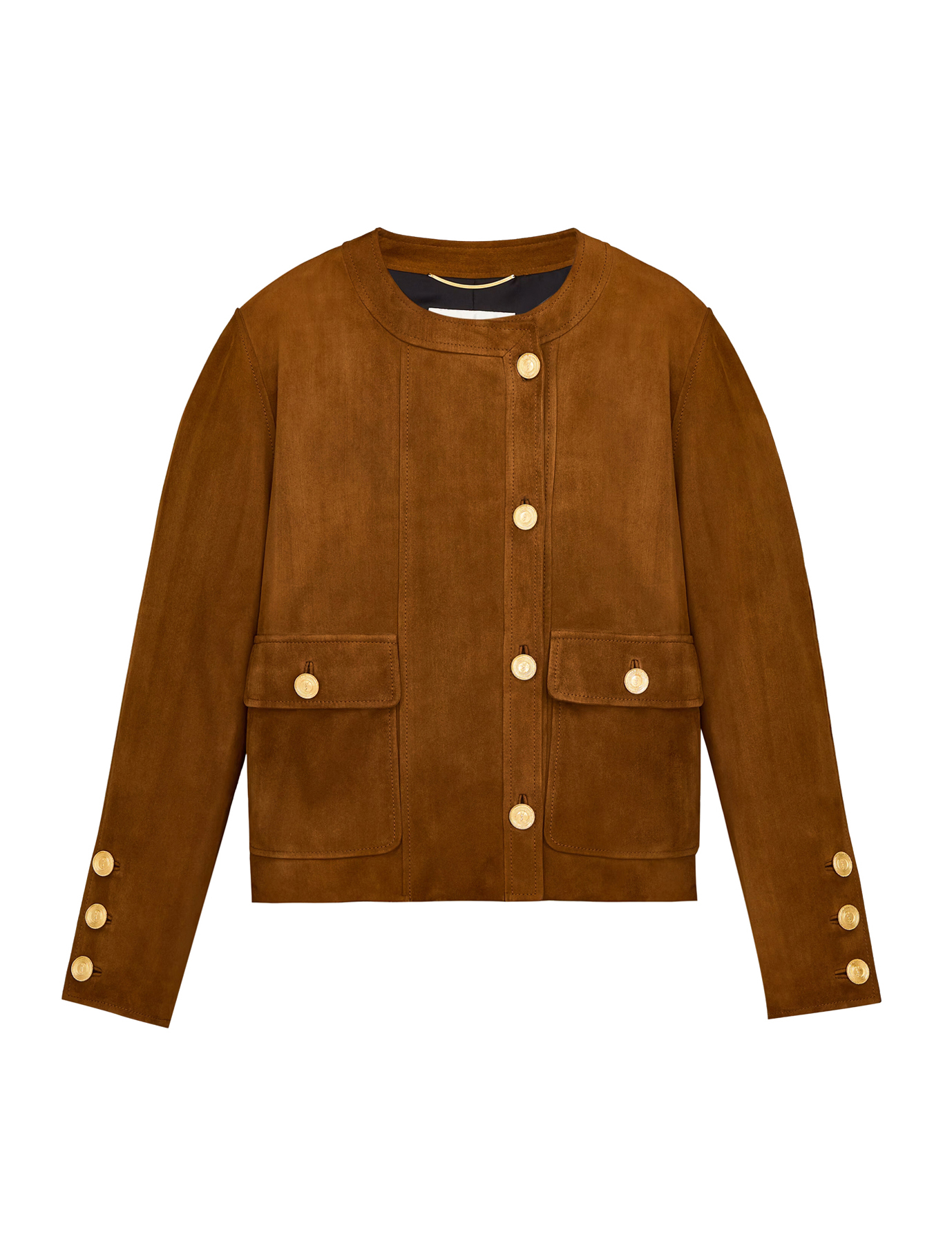 [Saint Laurent] Jacket FW26 876897YCUM22705 RHUM AMBRE