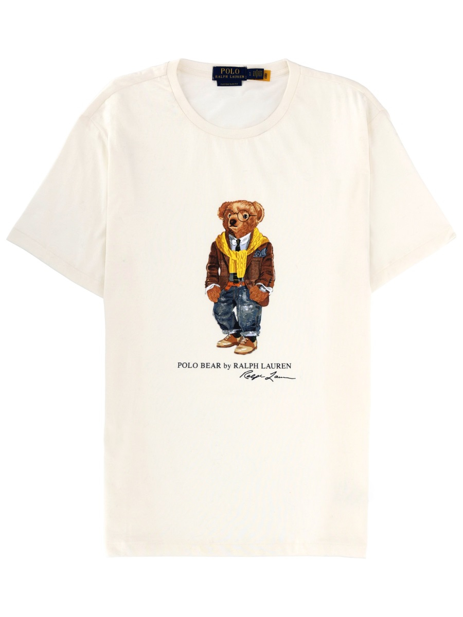 [Polo Ralph Lauren] T-shirts Short Sleeve SS26 710P07346_001NEVIS/HUDSNVALLEYBEAR