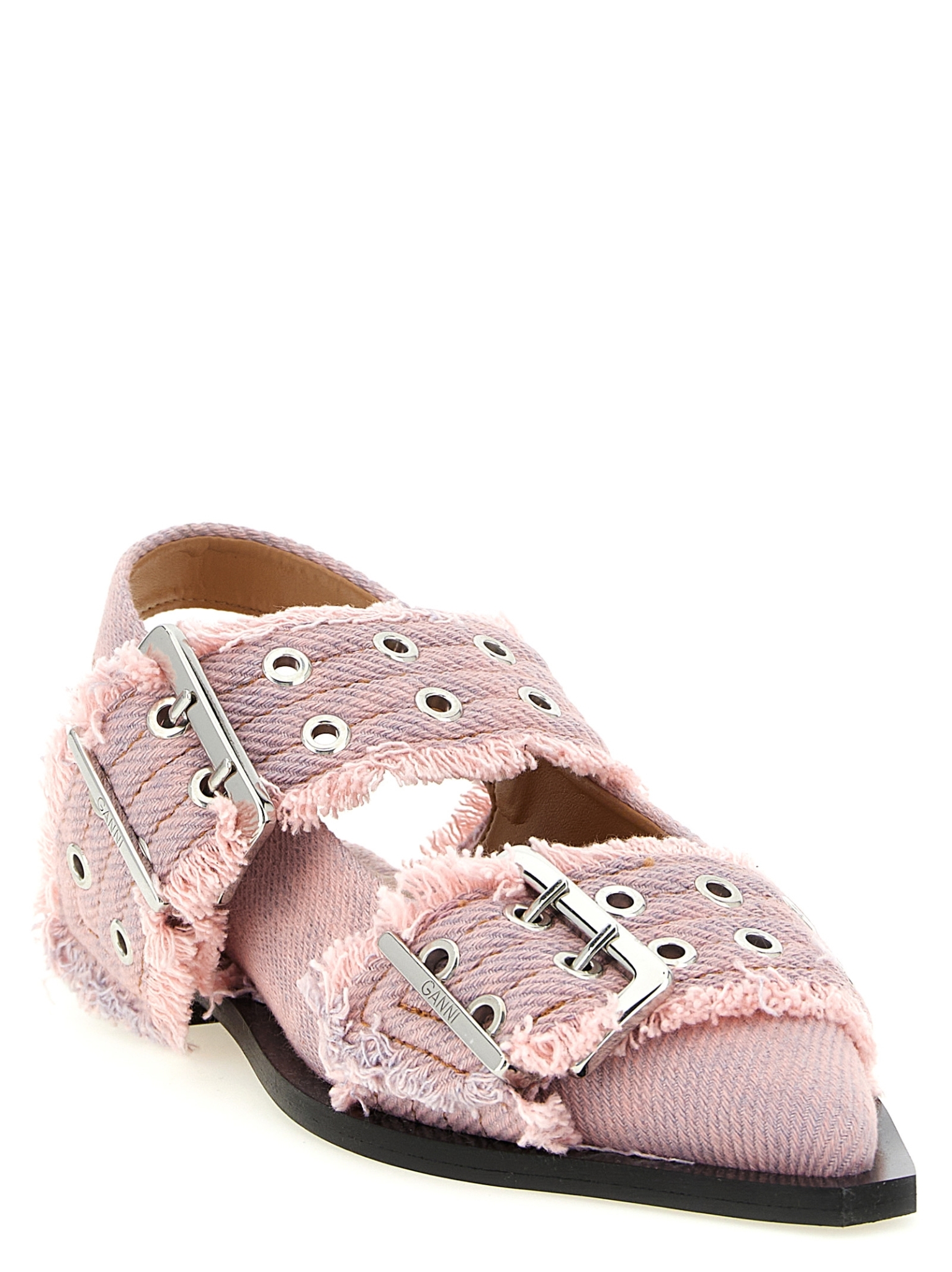 [GANNI] Flat shoes SS26 B102009705C