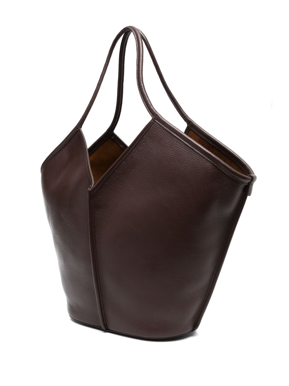 [HEREU] Tote bag FW26 WBCALDDARKBROWN