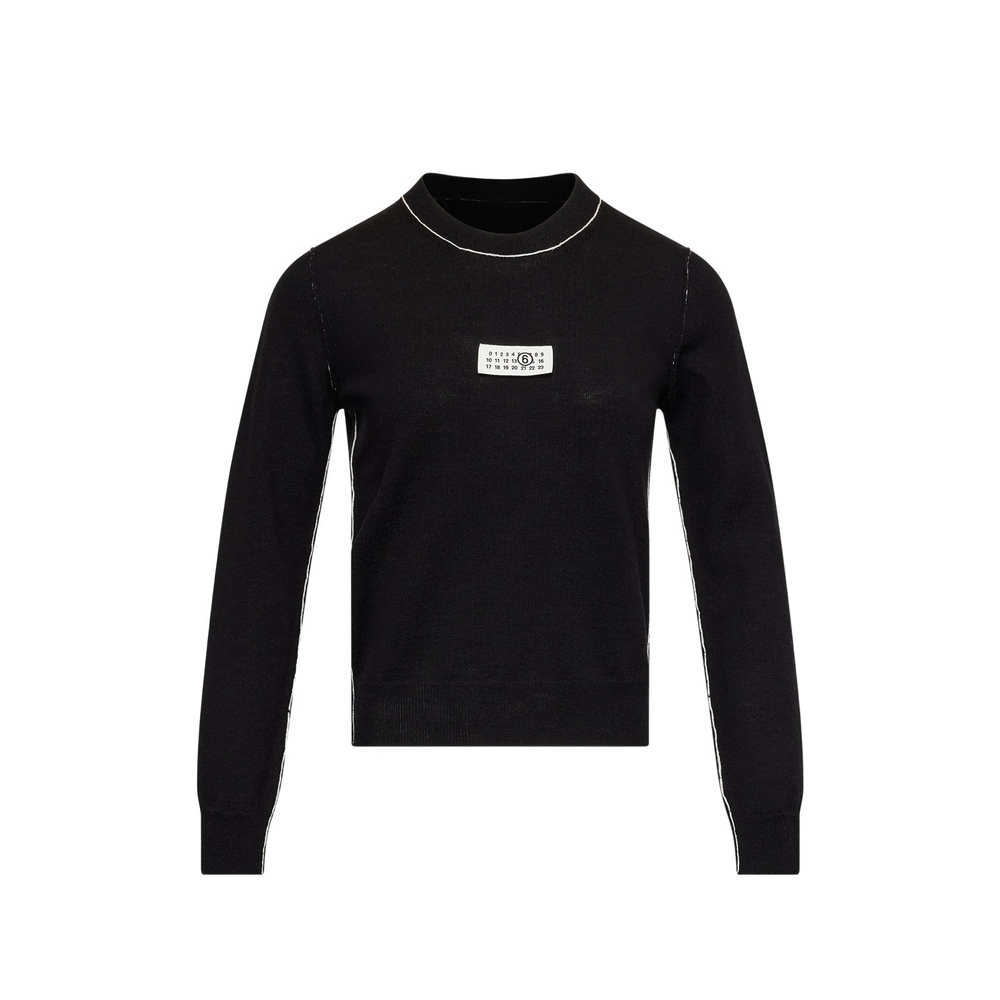 [MM6 Maison Margiela] Knitwear FW26 M13037 S52HL0066 900