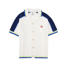 [Casablanca] Shirts Short Sleeve SS26 M-SS26-KW-1310_01WHITE/BLUE