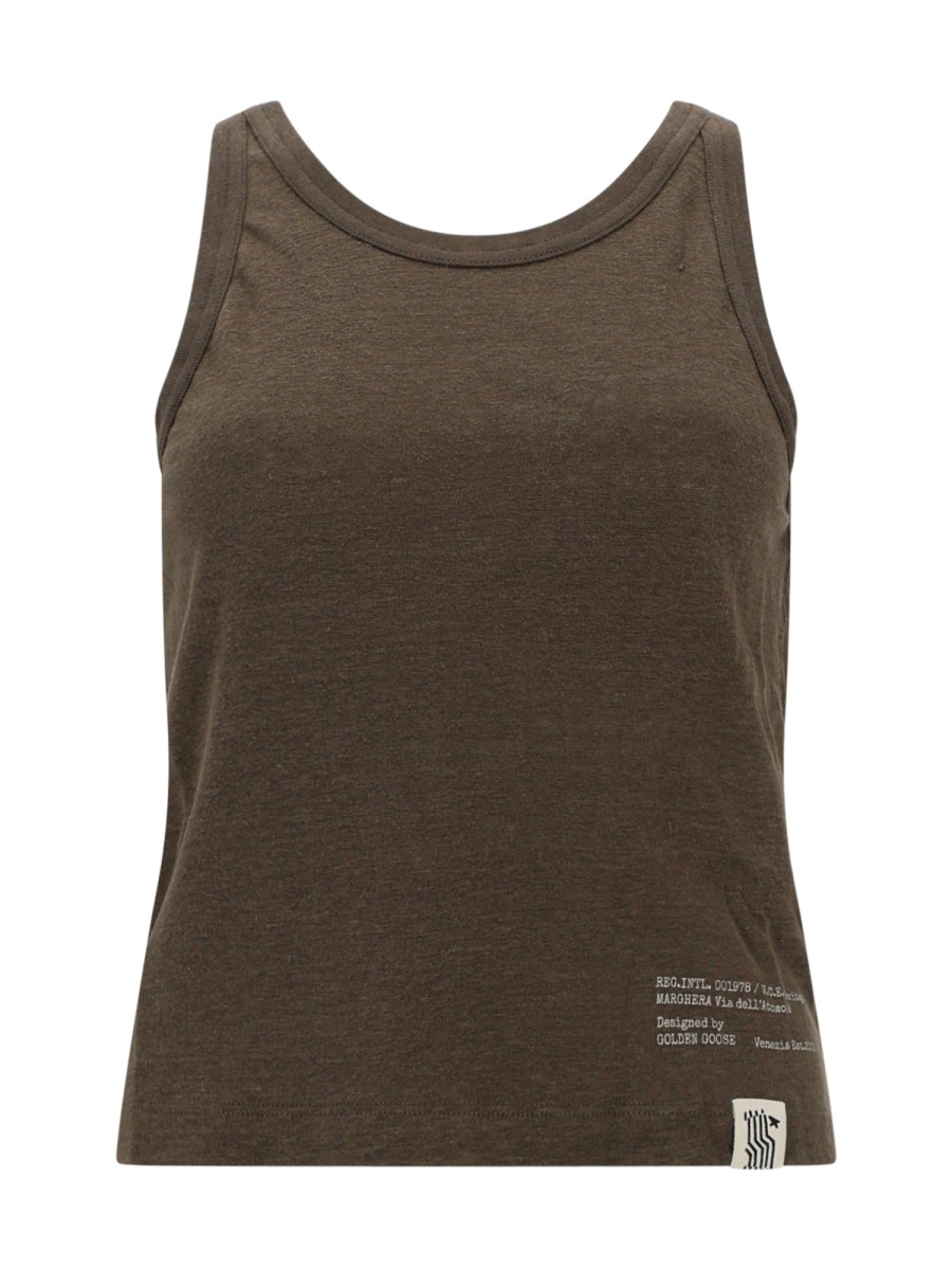 [Golden Goose] T-shirts Sleeveless SS26 GWP01930_P00237560545