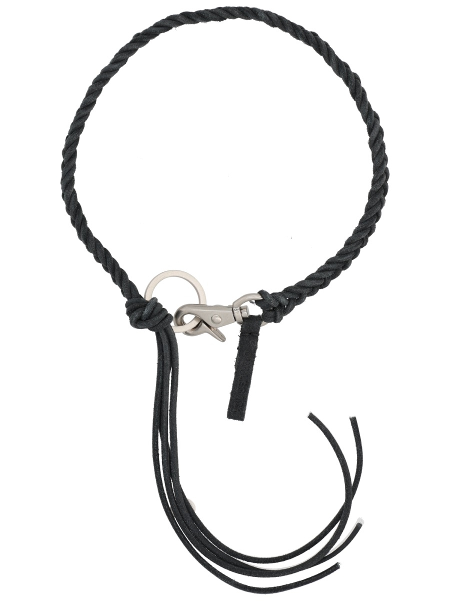[Our Legacy] Necklace SS26 A2268LBL_BLACKLEATHER