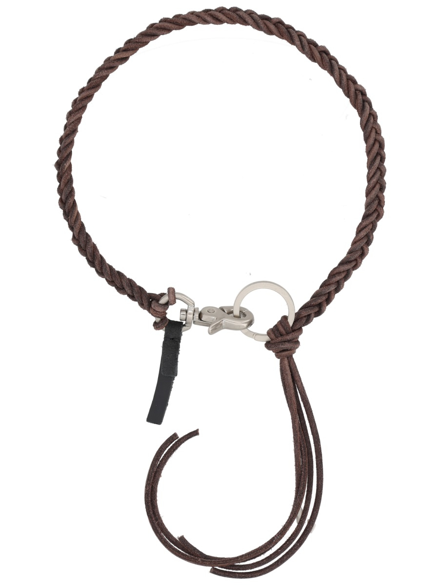 [Our Legacy] Necklace SS26 A2268LBR_BROWNLEATHER