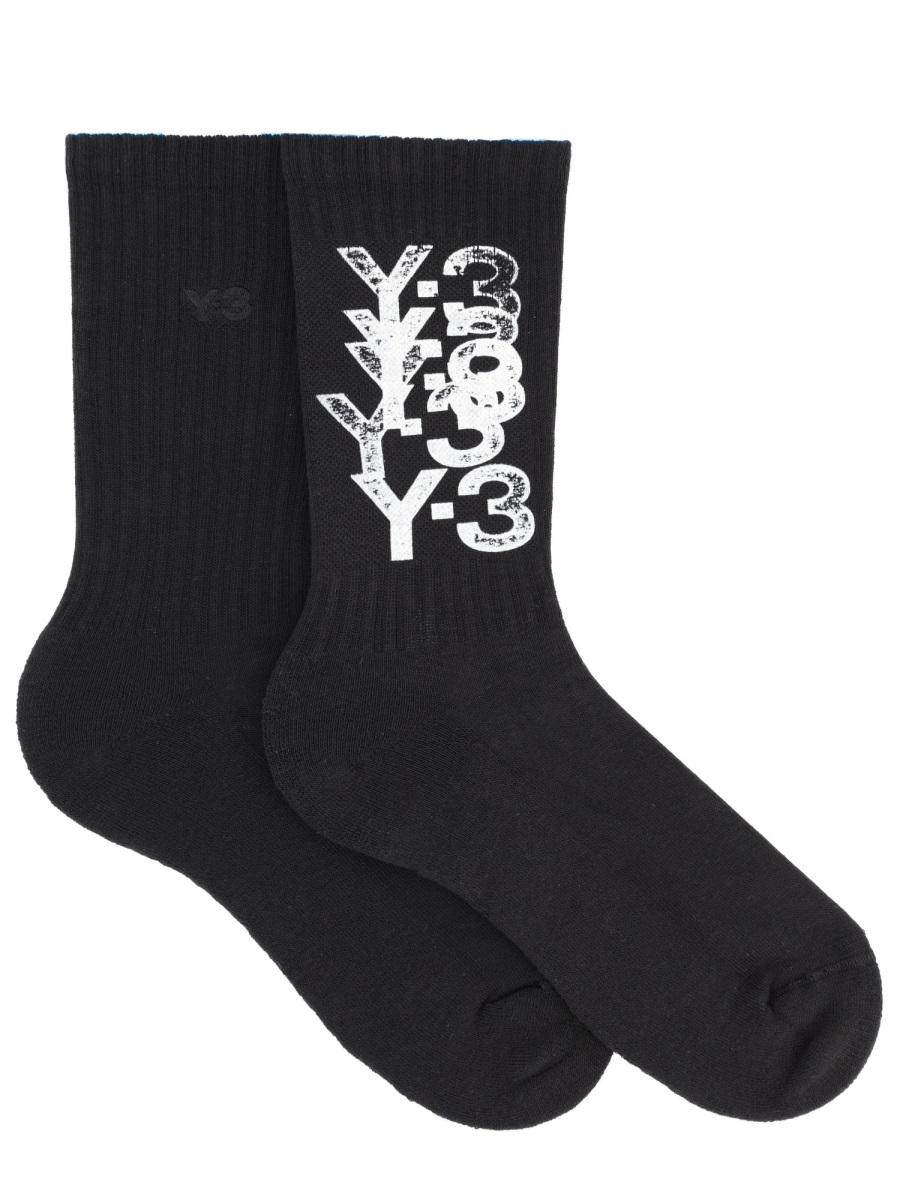 [Y - 3] Socks SS26 KD0183_BLACK