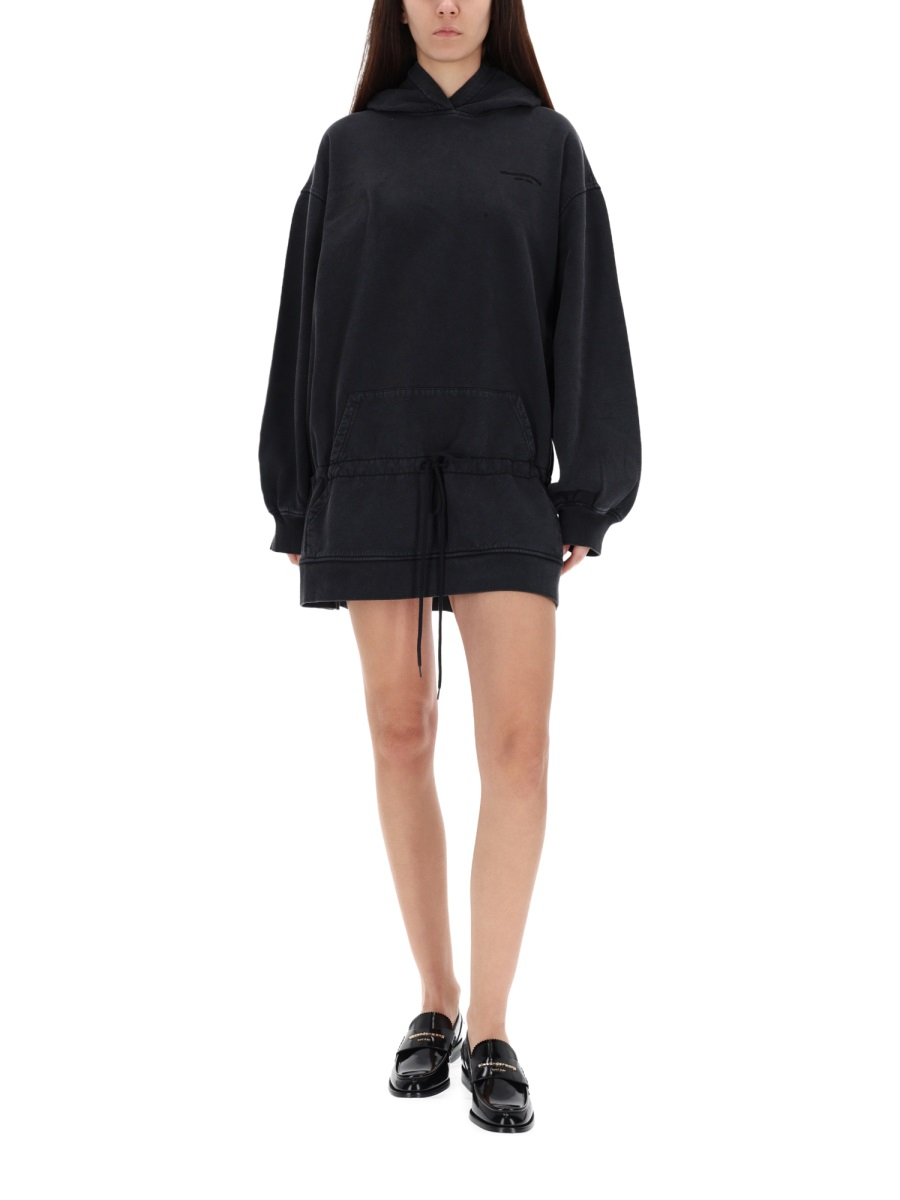 [ALEXANDERWANG.T] Long sleeve dress SS26 4CC1261176_011