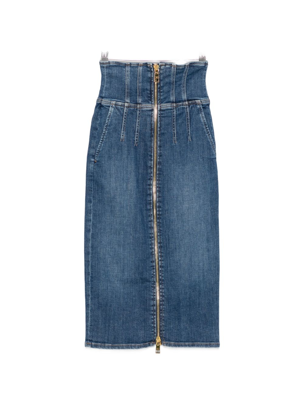 [ELISABETTA FRANCHI] Midi skirt FW26 GJ01N66E2139