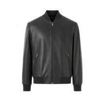 [Gucci] Leather Jacket FW26 872085XNBCU1017