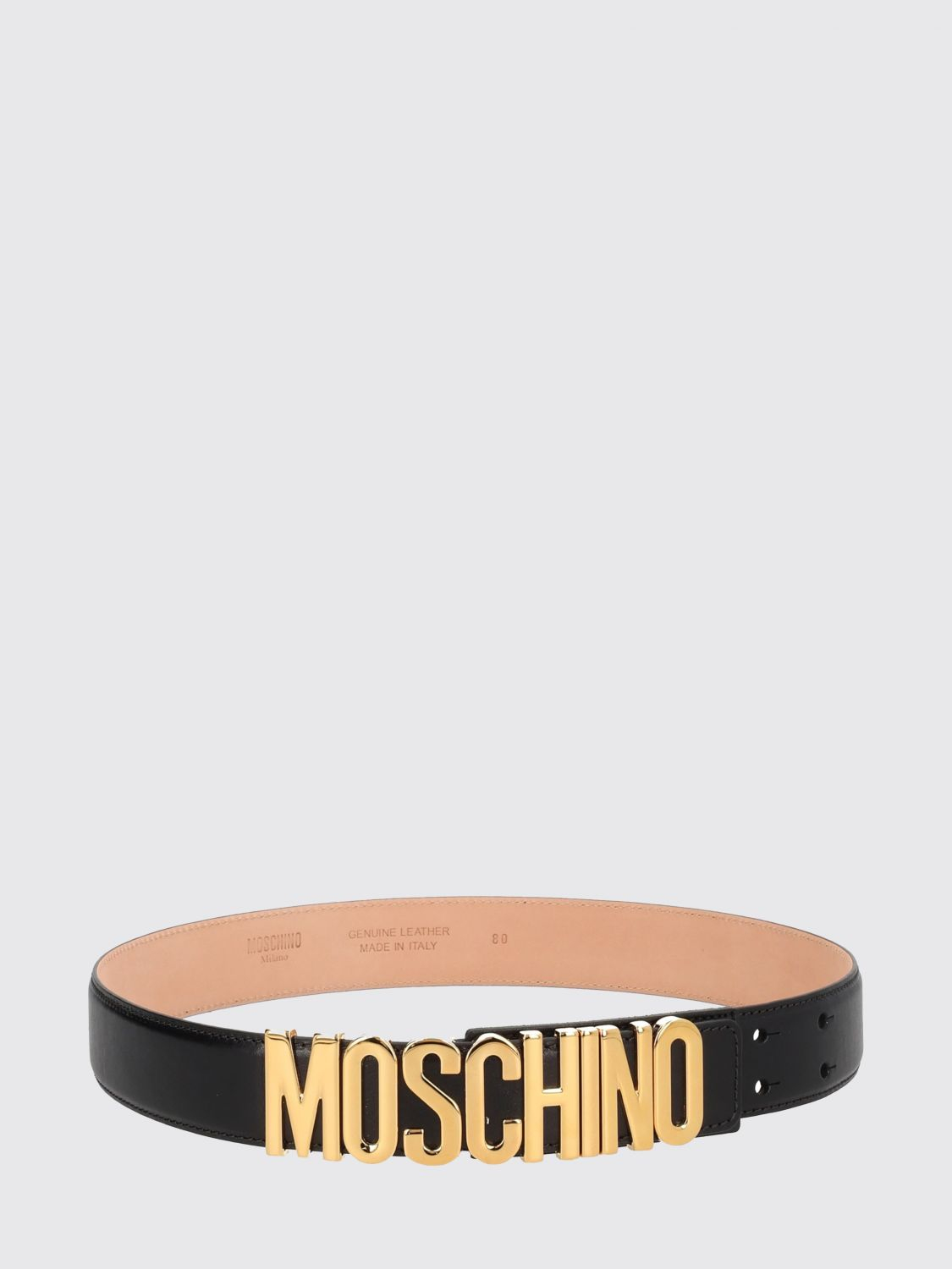 [MOSCHINO COUTURE] Belt SS26 MC6000PP1OOD9 00A