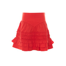 [GANNI] Mini skirt FW26 A1090287 06P