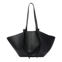 [YUZEFI] Shoulder bag FW26 LARGE MOCHIPEBBLE GRAIN LEATHERL034