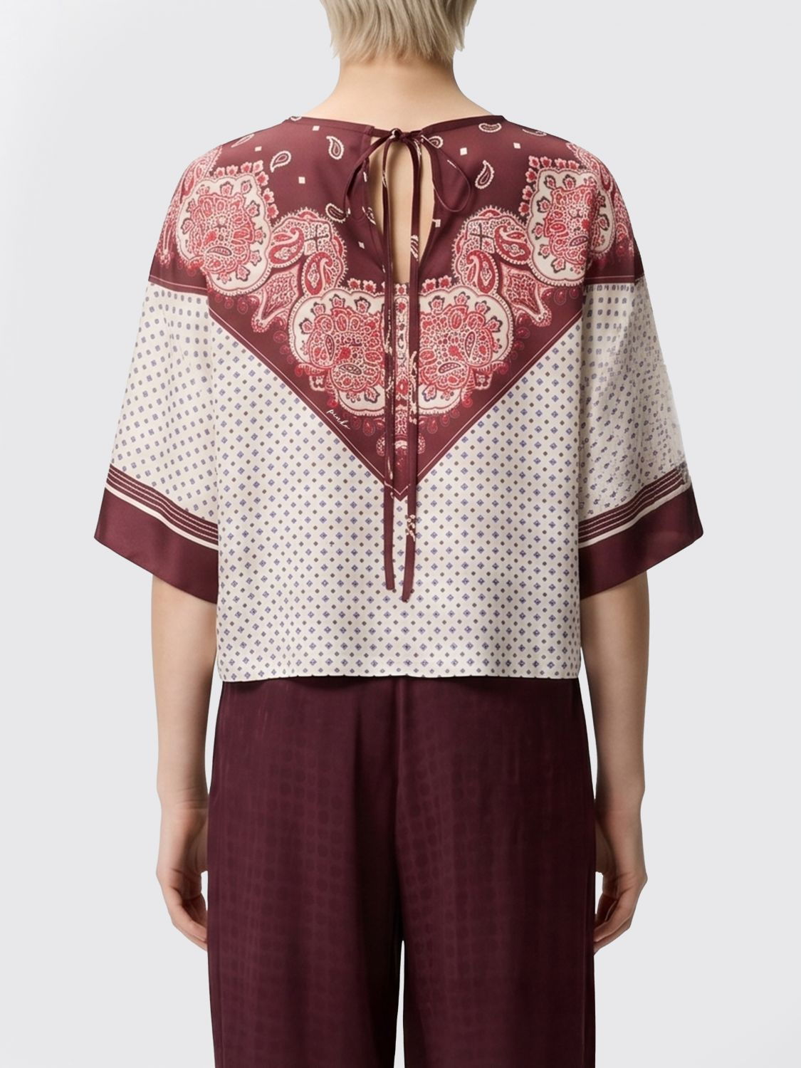 [PINKO] Shirts Short Sleeve SS26 106198A31K YR1