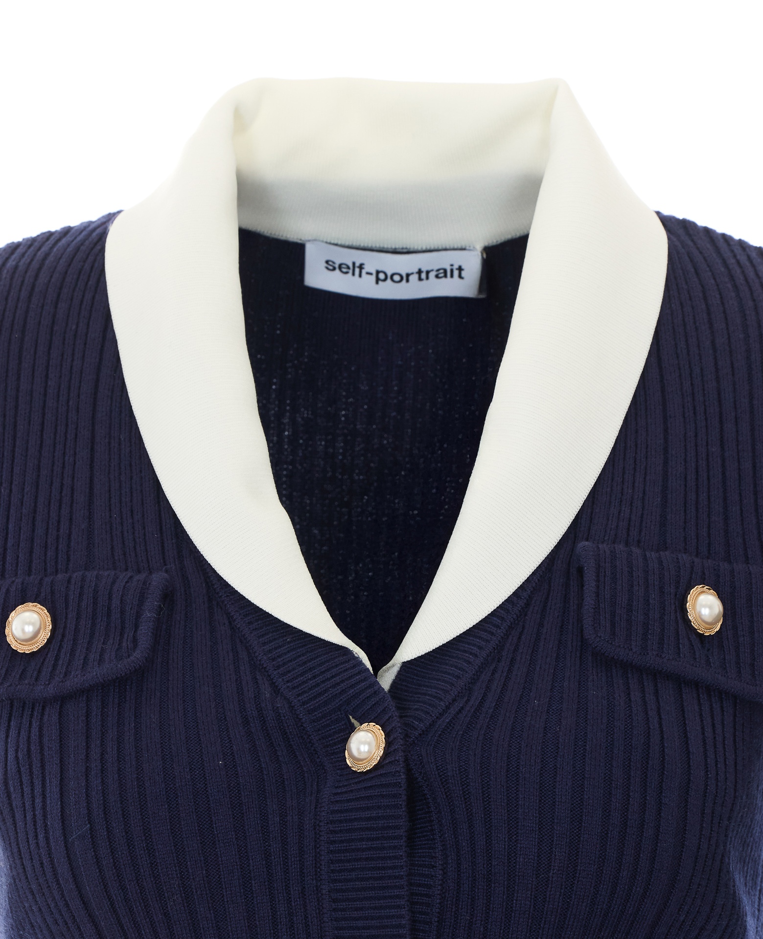 [SELF PORTRAIT] Cardigan FW26 131CNAVY