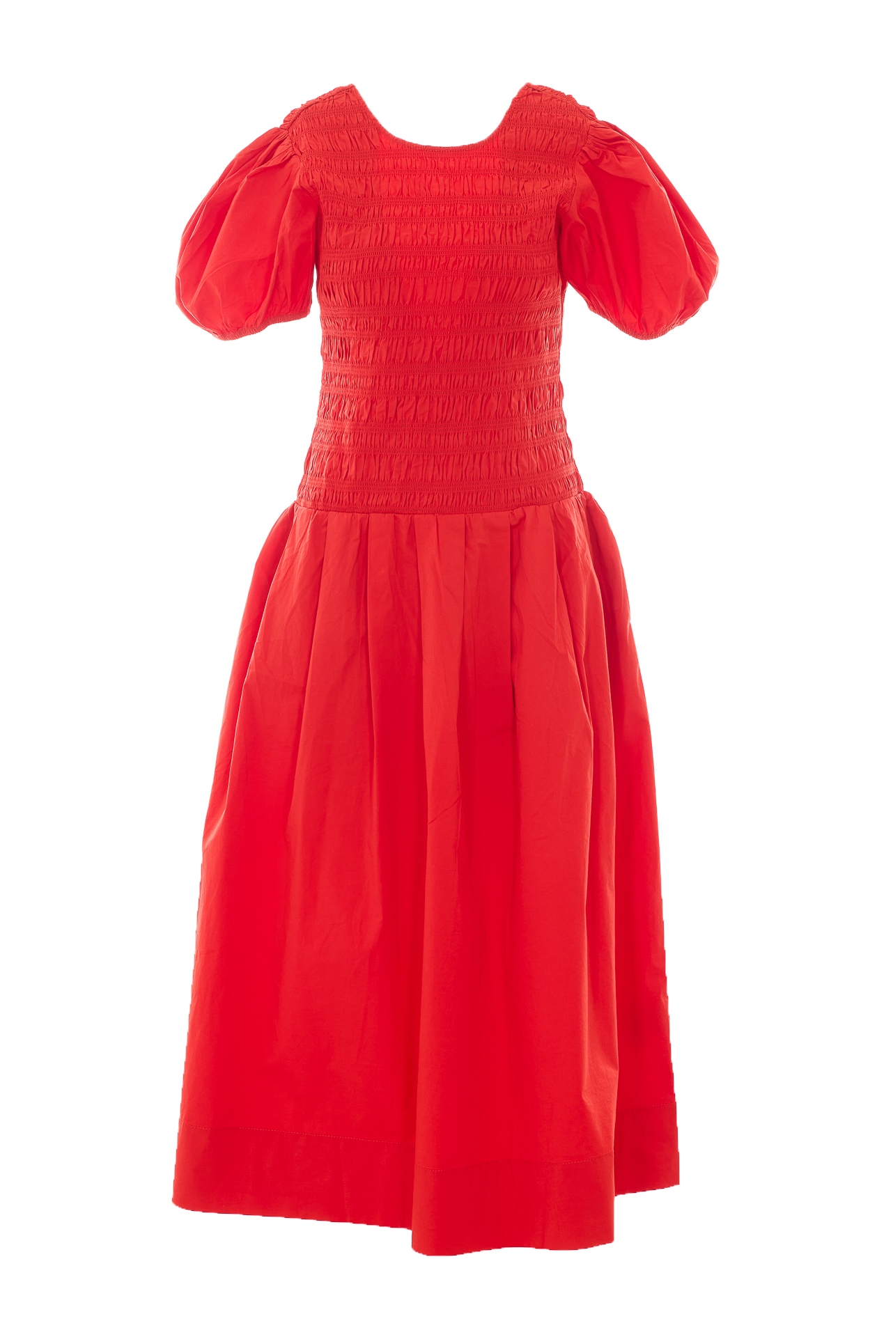 [GANNI] Short sleeve dress FW26 A103054606P
