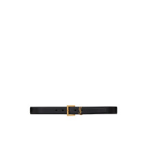 [Saint Laurent] Belt FW26 634437BOO0W1000 BLACK