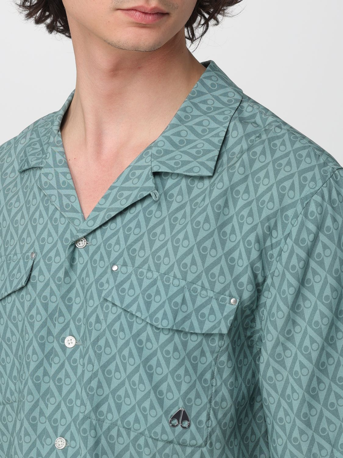 [Moose Knuckles] Shirts Short Sleeve SS26 M16MT718H 1909