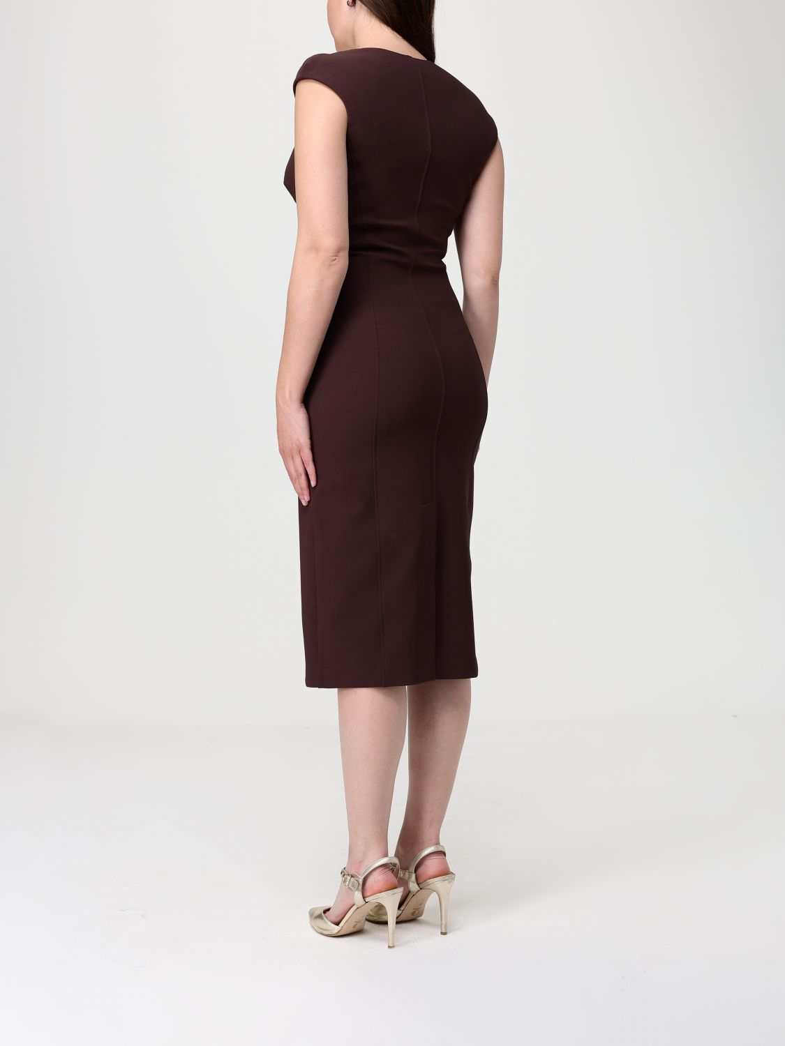 [ELISABETTA FRANCHI] Sleeveless dress SS26 AB90061E2 644