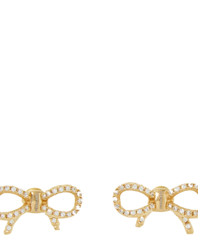 [Salvatore Ferragamo] Earring FW26 795069760983ORO/CRYSTAL