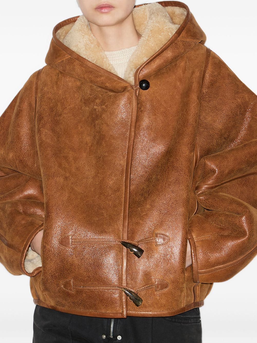 [Isabel Marant] Leather Jacket FW26 MA0296FA-C3A03I50CO