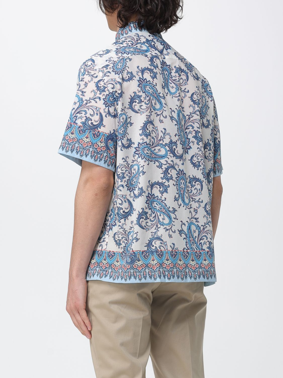 [Etro] Shirts Short Sleeve SS26 MRIC001199SP5G7 X0880